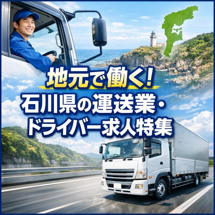 地元で働く！石川県の運送業・ドライバー求人特集